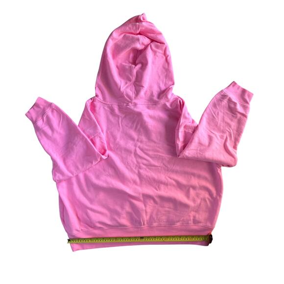GAP Womens Pink Plain Hoodie, Size XXL, Oversize, Cotton Blend - Picture 6 of 13